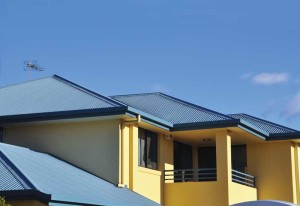 Newer generation metallic coatings have allowed carbon steel products to be used in a variety of roofing applications. Photo © Dreamstime.com