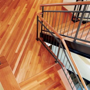 The preference for newly installed hardwood floors is trending back to brighter, more natural colors.