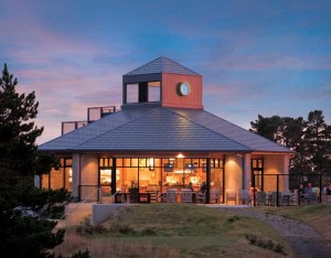 Another look at the beauty offered by PVDF coatings at Bandon Dunes. Photo © Steve Wanke Photography