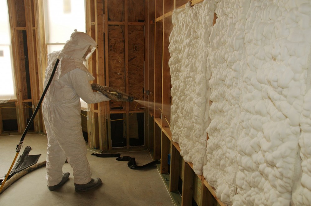 Spray polyurethane foam (SPF) is a spray-applied material widely used to insulate buildings.