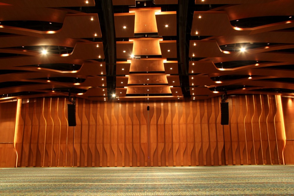 Interior images of Music City Center’s Grand Ballroom. Photos © Russell Moore, Russell Moore Portraiture