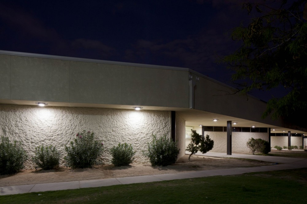 The light-emitting diode (LED) lights are an alternative to traditional high-intensity discharge (HID) fixtures and are helping Ed W. Clark County High School to reduce its energy consumption by 75 percent. 