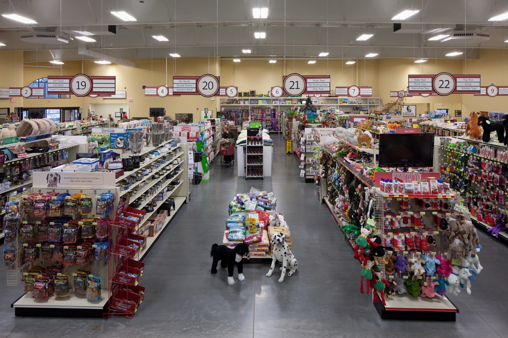 This pet supply store installed over 200 indoor and outdoor luminaires, poles, and controls in its Virginia Beach location to achieve maximum energy savings.