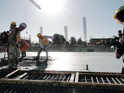 waterproof_Concrete Pouring