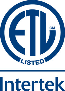 Intertek ETL Listed (blue)