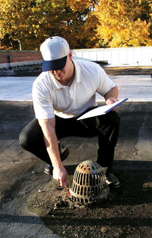 Roof guarantees encourage—and almost always require—regular roof maintenance and inspections by the property owner or contractor. A roof maintenance program offered by a certified roofing contractor is a key element in extending the life of today’s roofing system Photo courtesy GAF