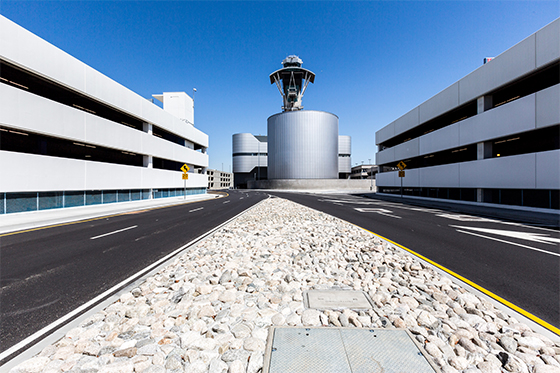 The Los Angeles International Airport Central Utility Plant Replacement project (LAX CUP) provided one of the world’s busiest airports with a modern, state-of-the-art, computer-managed utility plant. The design-build effort greatly improved the reliability and efficiency of the airport’s utility service and helped the owner provide an enhanced passenger experience. Photo courtesy of DBIA