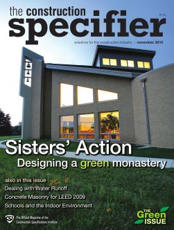 The Construction Specifier - November 2010