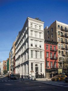 Six years, 164 molds, and 2890 new cast-iron pieces later, the corner building at 54 Bond Street was awarded the New York Landmarks Conservancy’s highest honor for preservation, the 2018 Lucy G. Moses Preservation Award.