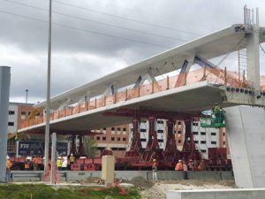 An investigative update by the National Transportation Safety Board (NTSB) says errors were made in the design of the Miami pedestrian bridge that collapsed in March 2018. Photo courtesy Photo courtesy PRNewsfoto/FIU