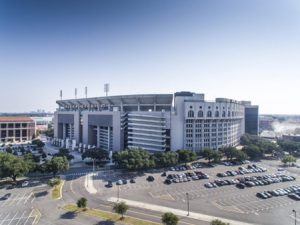 The Louisiana State University (LSU) renovated its suites with a polyiso insulation system to combat heating and cooling issues. Photo courtesy Atlas Roofing