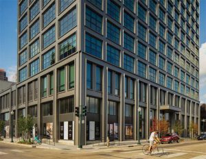 A higher level of fenestration was needed on one side of the exterior façade of the Standard New Orleans, a luxury condominium property, as it was experiencing an elevated level of outside noise. Photo © Neil Alexander Photography