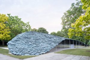 Serpentine Pavilion 2019, designed by architect Junya Ishigami, in London, United Kingdom. Photo © Junya Ishigami + Associates and Iwan Baan