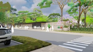 Designs have been revealed for the Houston Botanic Garden in Texas. Image courtesy West 8