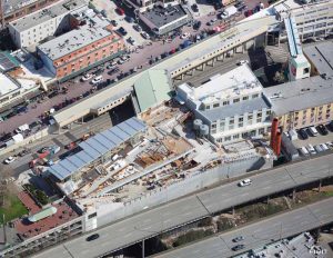 The complicated but rewarding Pike Place MarketFront project in Seattle, Washington, earned the architects at the Miller Hull Partnership a 2019 American Institute of Architects (AIA) Institute Honor Award for Regional and Urban Design and the Chicago Athenaeum Museum of Architecture and Design 2018 American Architectural Award. Photo courtesy Sky-Pix Aerial Photography