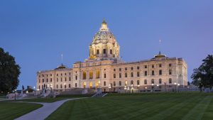 The Minnesota State Capitol Restoration project in St. Paul, Minnesota, by HGA is a 2020 Architecture Awards recipient from the American Institute of Architects (AIA). Photo courtesy Paul Crosby Architectural Photography