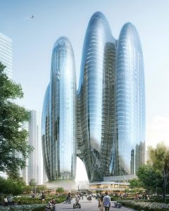 Zaha Hadid Architects (ZHA) will build Oppo’s new headquarters in Shenzhen, China. Image courtesy ZHA