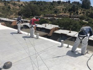 Wedge Roofing has won the 15th Annual Spray Polyurethane Foam Alliance (SPFA) National Industry Excellence Award in the ‘Elastomeric Roof Coatings’ category. Photo courtesy SPFA