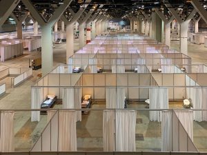 The McCormick Place Convention Center, Chicago, Illinois, is being partially converted to alternate care facility for COVID-19. Photo courtesy Stantec