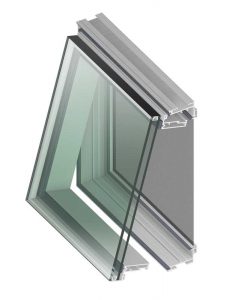 Integrated into curtain wall systems, awning and casement outswing zero sightline vents can meet thermal, structural, air, and water performance requirements offering occupants natural light, ventilation, and egress. Photo courtesy Tubelite Inc.