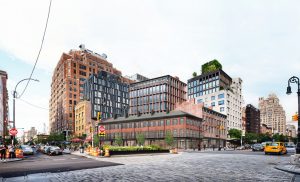 The New York City’s Landmarks Preservation Commission approve BKSK Architects’ revised proposal for an office building in the city’s Meatpacking District. Photo courtesy BKSK Architects