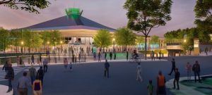 Amazon has secured naming rights for Climate Pledge Arena, Seattle, which expected to be the first net-zero carbon certified arena in the world. Image courtesy Amazon