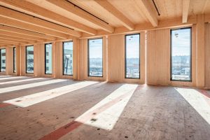 Katerra is North America’s largest end-to-end mass timber design, manufacturing, and construction firm. Photo courtesy Katerra