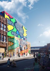 The building blocks and murals on Glass Mural will use cutting-edge glass printing techniques to showcase colorful artworks.