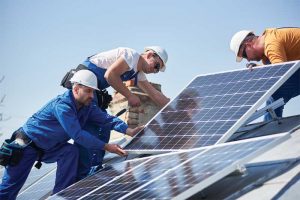 When installing solar panels, it is crucial to consider the useful life of the equipment relative to the roof system and to review attachment points for structural integrity and adequate waterproof detailing. Photos © BigStockPhoto.com