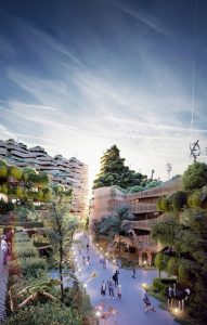 Architecture firm GG-loop brings biophilic regenerative architecture to Mitosis, a large-scale urban development in Amsterdam, Netherlands. Images courtesy GG-loop/Hexapixel