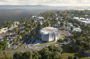 Contreras Earl Architecture designs the Living Coral Biobank, the world’s first dedicated coral conservation facility in Port Douglas, North Queensland, Australia. Images courtesy Earl Architecture/SAN architectural illustration