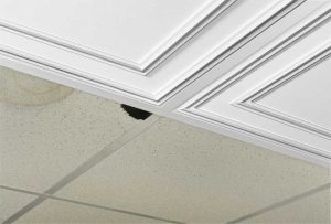 Damaged, dirty, and stained ceiling panels can be removed and replaced, and discolored suspension grid could be cleaned and repainted. In some circumstances, it may be expedient to cover the old materials with refacing panels and slide-on grid covers.