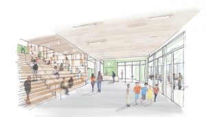 CetraRuddy has been tapped to design a new, 800-student K-12 school campus on Staten Island, New York, for Integration Charter Schools. Image courtesy CetraRuddy