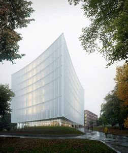 Danish architecture firm Cobe won an international competition to design a new university library in the heart of Gothenburg, Sweden. Photo courtesy Cobe