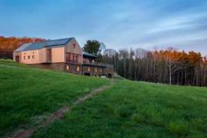 Seminary Hill Orchard & Cidery, Callicoon, New York, designed by River Architects, is the world’s first Passive House certified cidery. Photo courtesy of Brad Dickson/River Architects, PLLC