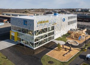 Bruner/Cott Architects has completed the new Children’s Museum & Theatre of Maine in Portland, Maine. Photo © Trent Bell Photography