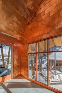 Interior of the Center for the Arts in Crested Butte.