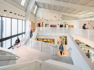 A higher education project by the firm: Knox College Whitcomb Art Center in Galesburg, Illinois.