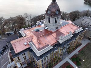 Restoration winner: The restoration of Martin County Courthouse in Fairmont, Minnesota.