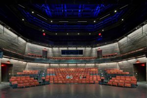 The view of one of the theatre spaces.