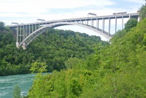 The Lewiston-Queenston Bridge.