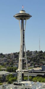 The Space Needle in Seattle.