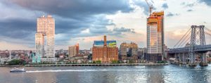 The Refinery at Domino office building on the Brooklyn waterfront.