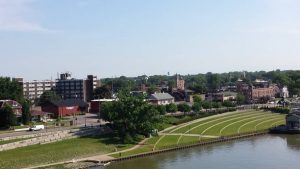 Photo of Jeffersonville downtown in Indiana. 